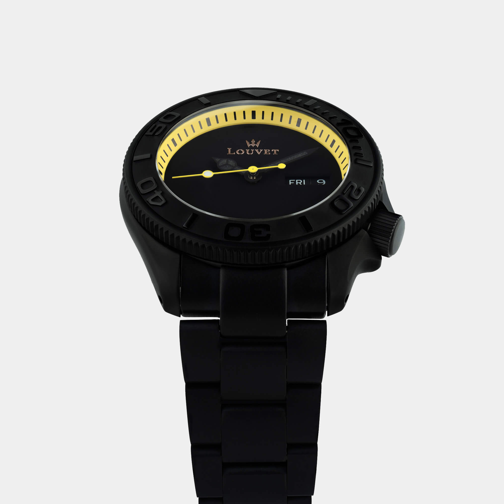 Louvet Légende Black/Yellow Steel
