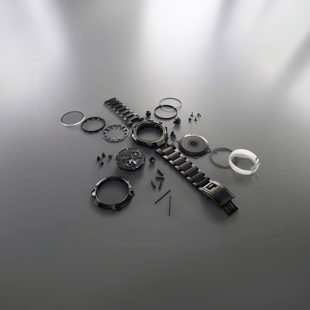 Louvet full watch splited in the parts