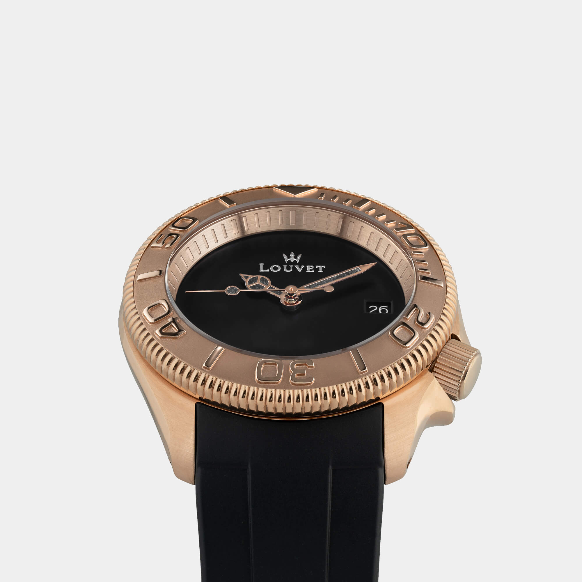 Un souffle d’espoir Rose Gold Rubber